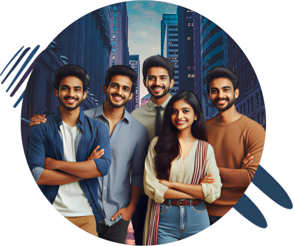 Group Of Employee Banner For - Hero Section